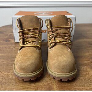 Timberland Premium 6 inch Waterproof Wheat Little Boys Outdoor Boots Size 10